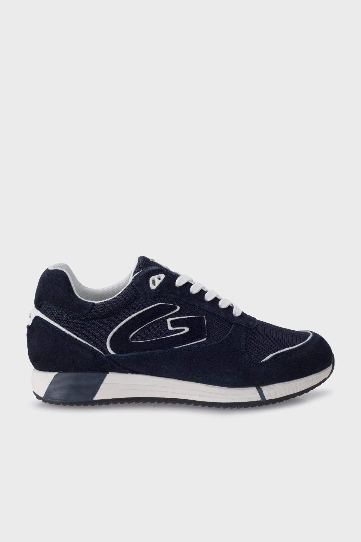 Alberto Guardiani Süet Sneaker Erkek Ayakkabı AGM003539 LACİVERT