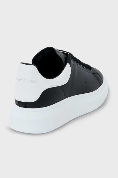 Mcqueen % 100 Deri Erkek Ayakkabı 553680WHGP5 1070 SİYAH-BEYAZ - 3