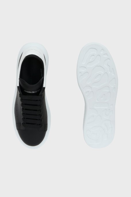 Mcqueen % 100 Deri Erkek Ayakkabı 553680WHGP5 1070 SİYAH-BEYAZ - 4