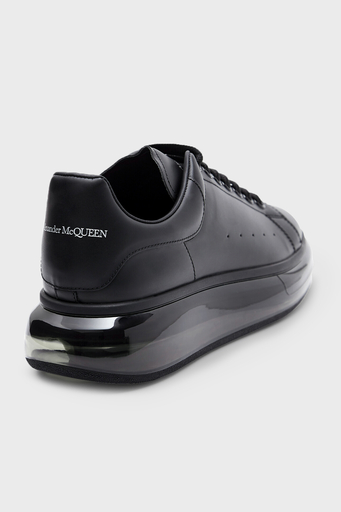 Alexander Mcqueen % 100 Deri Erkek Ayakkabı 604232WHX98 1000 SİYAH-SİYAH - 3