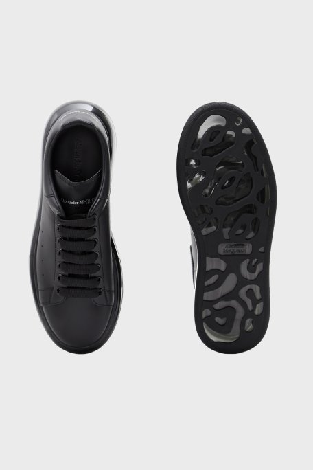 Mcqueen % 100 Deri Erkek Ayakkabı 604232WHX98 1000 SİYAH-SİYAH - 4
