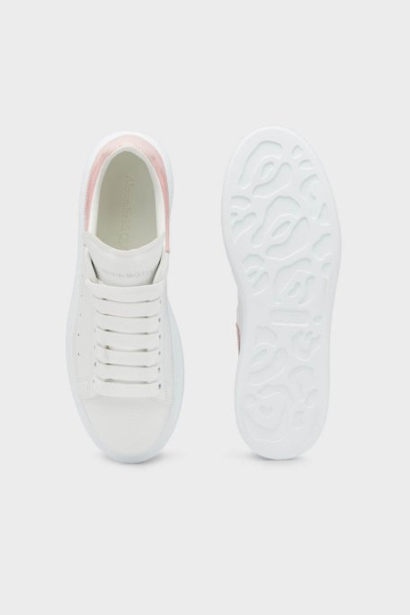 Mcqueen Hakiki Deri Sneaker Bayan Ayakkabı 718233WIEE6 8742 BEYAZ - 4