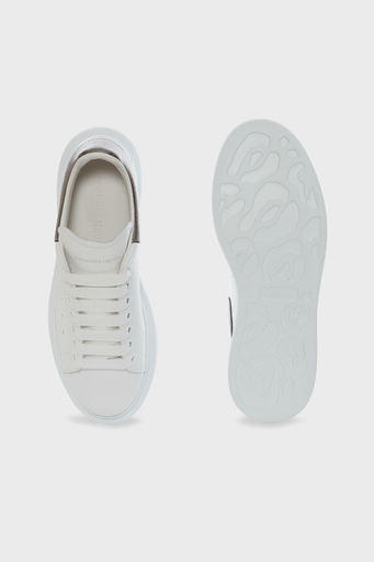 Alexander Mcqueen Logolu Sneaker Bayan Ayakkabı 553770WHFBU 9042 BEYAZ - 4