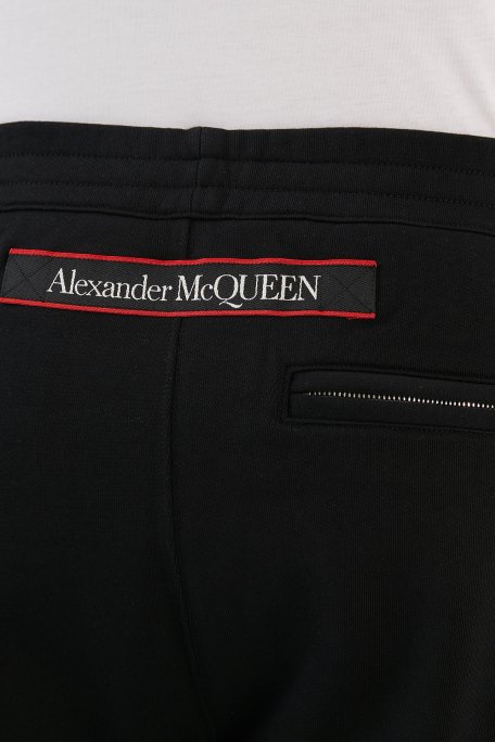 Mcqueen Pamuklu Cepli Jogger Erkek Pantolon 642664QRX75 0901 SİYAH - 7