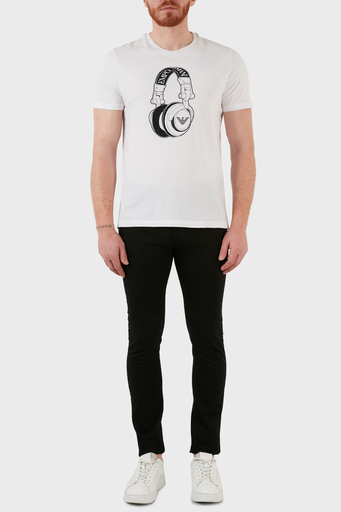 Alexander Mcqueen Pamuklu Slim Fit Normal Bel Dar Paça Jeans Erkek Kot Pantolon 677774QSY49 1000 SİYAH - 1