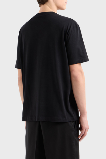 Armani Exchage % 100 Pamuk Regular Fit Bisiklet Yaka Erkek T Shirt XM000566 AF10334 UC001 SİYAH