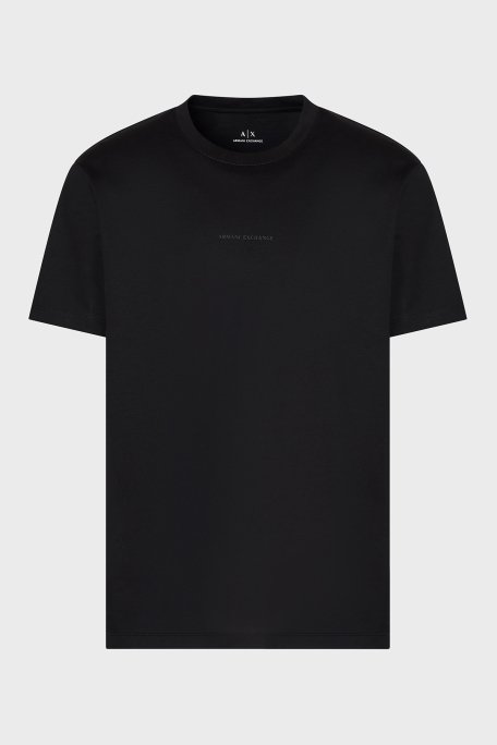 Armani Exchage % 100 Pamuk Regular Fit Sıfır Yaka Erkek T Shirt XM000533 AF10364 UC001 SİYAH - 5