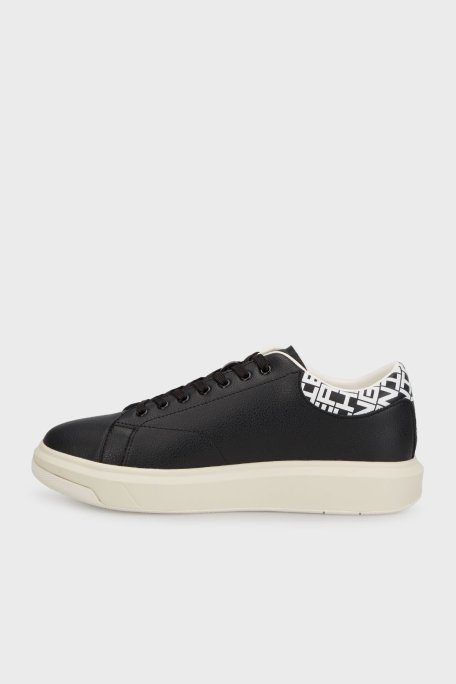 Armani Exchage Logolu Sneaker Erkek Ayakkabı XUX123 XV761 N814 SİYAH-BEYAZ - 7