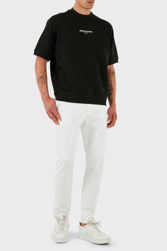 Armani Exchage Streç Pamuklu Regular Fit Bisiklet Yaka Erkek T Shirt XM000290 AF10818 UB001 SİYAH - 3