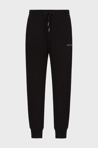Armani Exchange % 100 Pamuk Belden Bağlamalı Regular Fit Erkek Pantolon 3LZPGG ZJ1ZZ 1200 SİYAH - 5