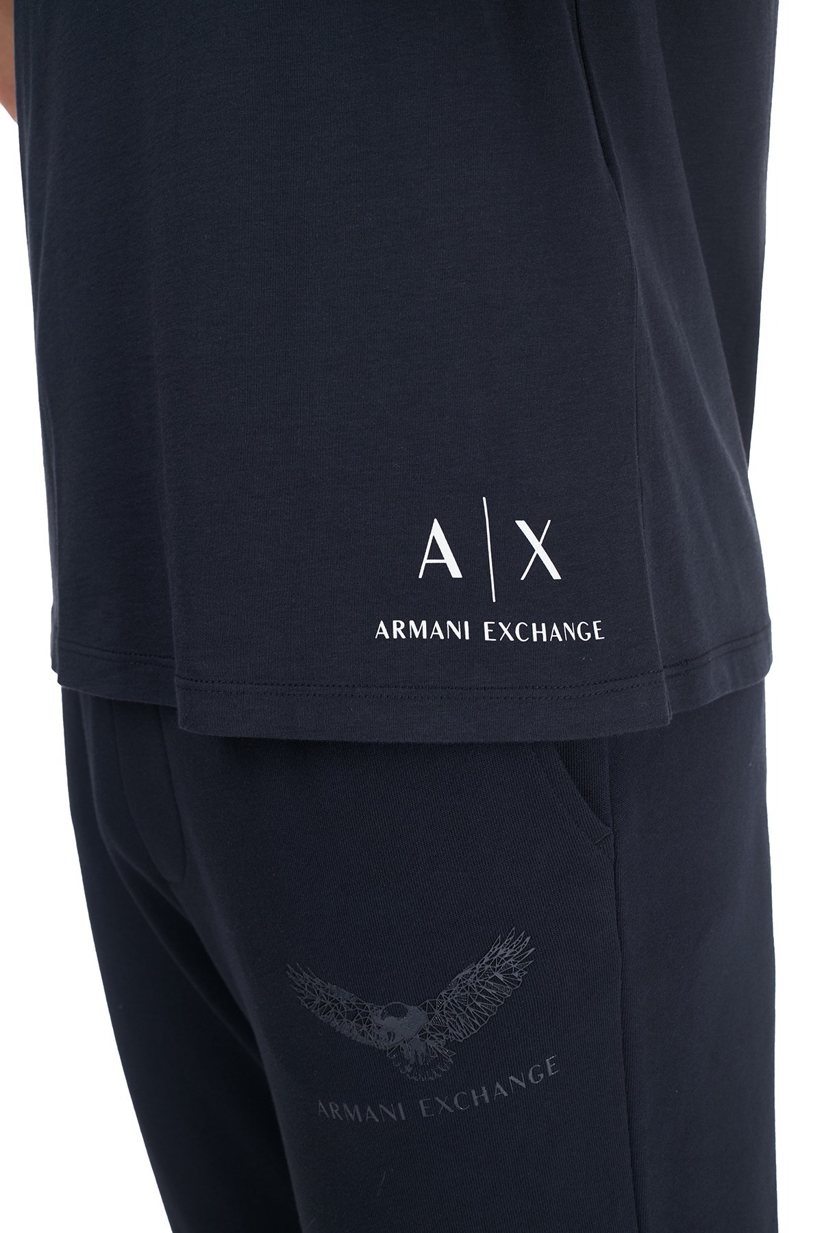Armani Exchange Erkek T Shirt 6HZTAH ZJA5Z 1510 LACİVERT