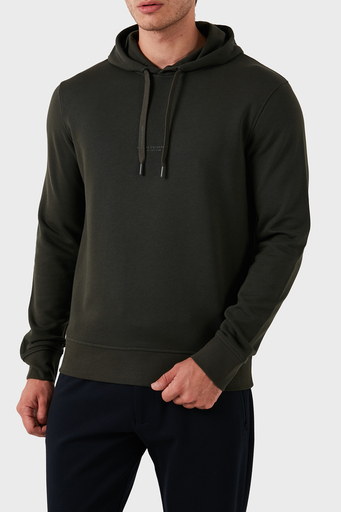 Armani Exchange % 100 Pamuklu Kapüşonlu Erkek Sweat 8NZM94 ZJKRZ 1832 HAKİ - 3
