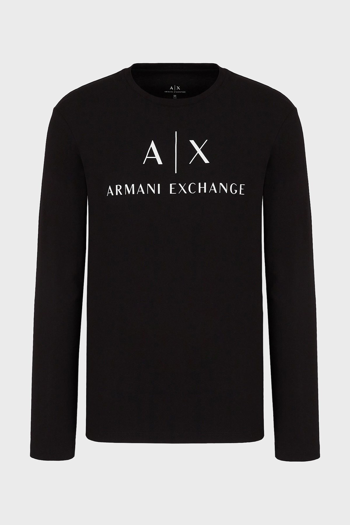 Armani Exchange % 100 Pamuklu Slim Fit Erkek T Shirt 8NZTCH Z8H4Z 1200 SİYAH