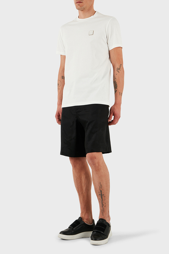 Armani Exchange Astarlı Regular Fit Normal Bel Cepli Erkek Short XM000396 AF13170 FC038 SİYAH - 1