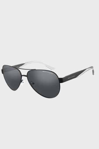 Armani Exchange Aynalı Erkek Gözlük 0AX2034S 60636G 59 SİYAH - 1