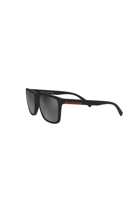 Armani Exchange Aynalı Erkek Gözlük 0AX4080S 80786G 57 SİYAH - 7