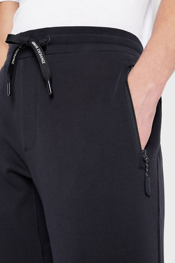 Armani Exchange % 100 Pamuklu Regular Fit Jogger Spor Erkek Pantolon 8NZP73 ZJKRZ 1510 LACİVERT - 3