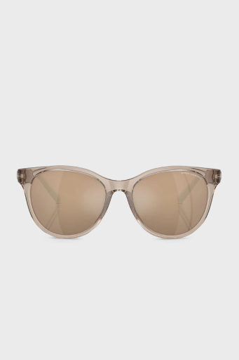Armani Exchange Cat Aynalı Güneş Bayan Gözlük 0AX4144SU 83447P 54 Işıltılı Saydam Kahve-Kahveren - 7