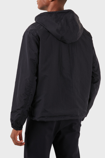 Armani Exchange Çift Taraflı Regular Fit Kapüşonlu Erkek Mont 3DZBL5 ZN3HZ 55JP SİYAH - 7