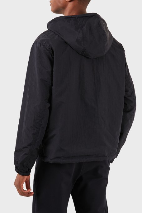 Armani Exchange Çift Taraflı Regular Fit Kapüşonlu Erkek Mont 3DZBL5 ZN3HZ 55JP SİYAH - 7
