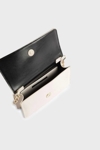 Armani Exchange Çıkarılabilir Ayarlanabilir Zincirli Omuz Askılı Bayan Çanta 948547 CC789 31240 AÇIK GRİ - 4