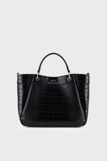 Armani Exchange Çıkarılabilir Omuz Askılı Bayan Çanta 942911 3F784 00020 SİYAH - 1