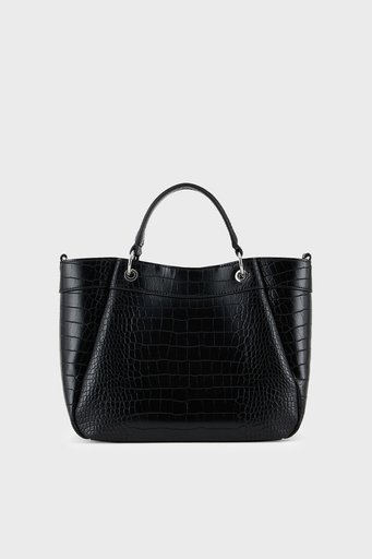 Armani Exchange Çıkarılabilir Omuz Askılı Bayan Çanta 942911 3F784 00020 SİYAH - 5