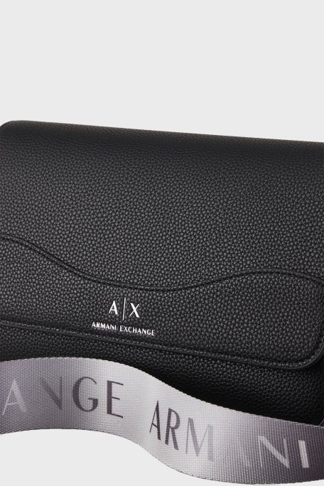 Armani Exchange Çıkarılabilir Omuz Askılı Bayan Çanta 942912 CC783 00020 SİYAH - 6