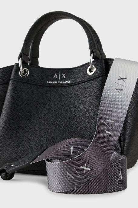 Armani Exchange Çıkarılabilir Omuz Askılı Bayan Çanta 942927 CC783 00020 SİYAH - 5