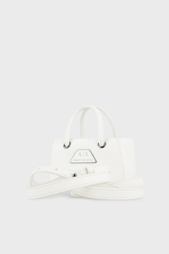 Armani Exchange Çıkarılabilir Omuz Askılı Mini Bayan Çanta 948536 3R784 26410 BEYAZ - 3