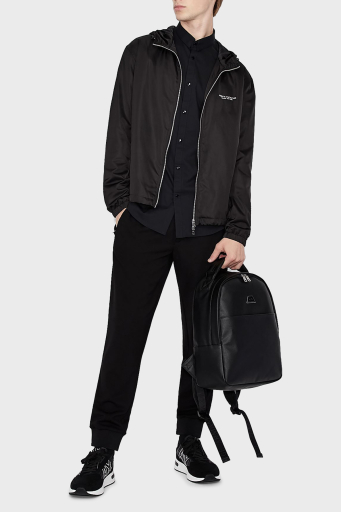 Armani Exchange Cepli Spor Erkek Pantolon 8NZP90 ZJ6JZ 1200 SİYAH - 6