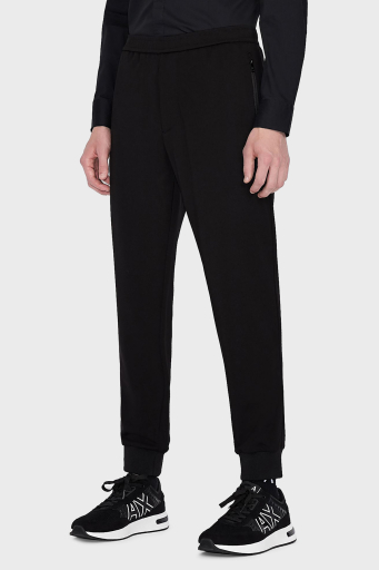 Armani Exchange Cepli Spor Erkek Pantolon 8NZP90 ZJ6JZ 1200 SİYAH - 7