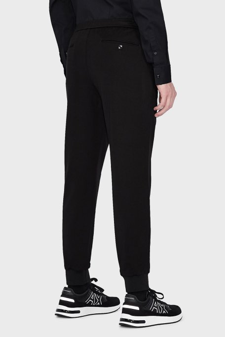 Armani Exchange Cepli Spor Erkek Pantolon 8NZP90 ZJ6JZ 1200 SİYAH - 3