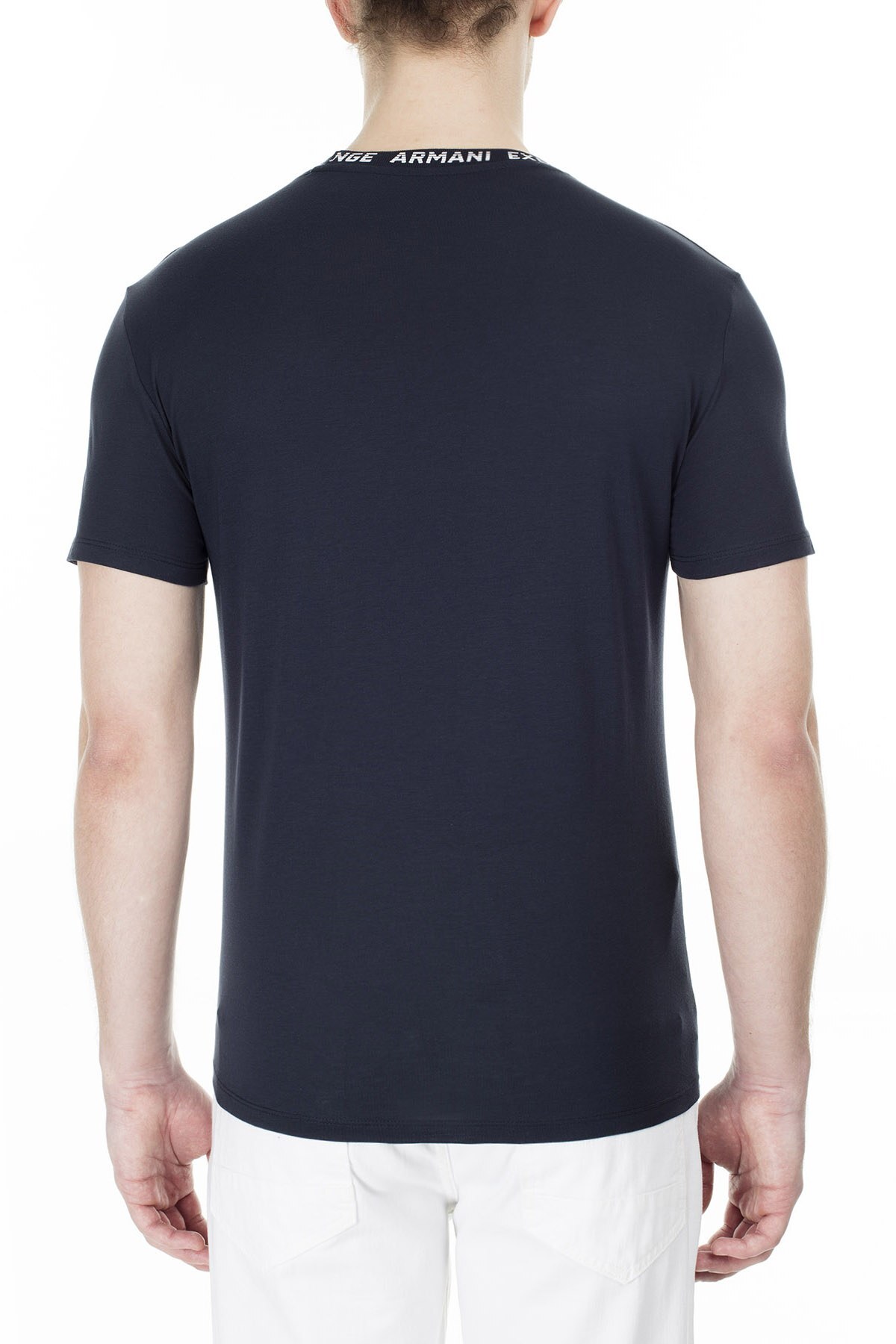 Armani Exchange Erkek T Shirt 3HZTFL ZJA5Z 1510 LACİVERT