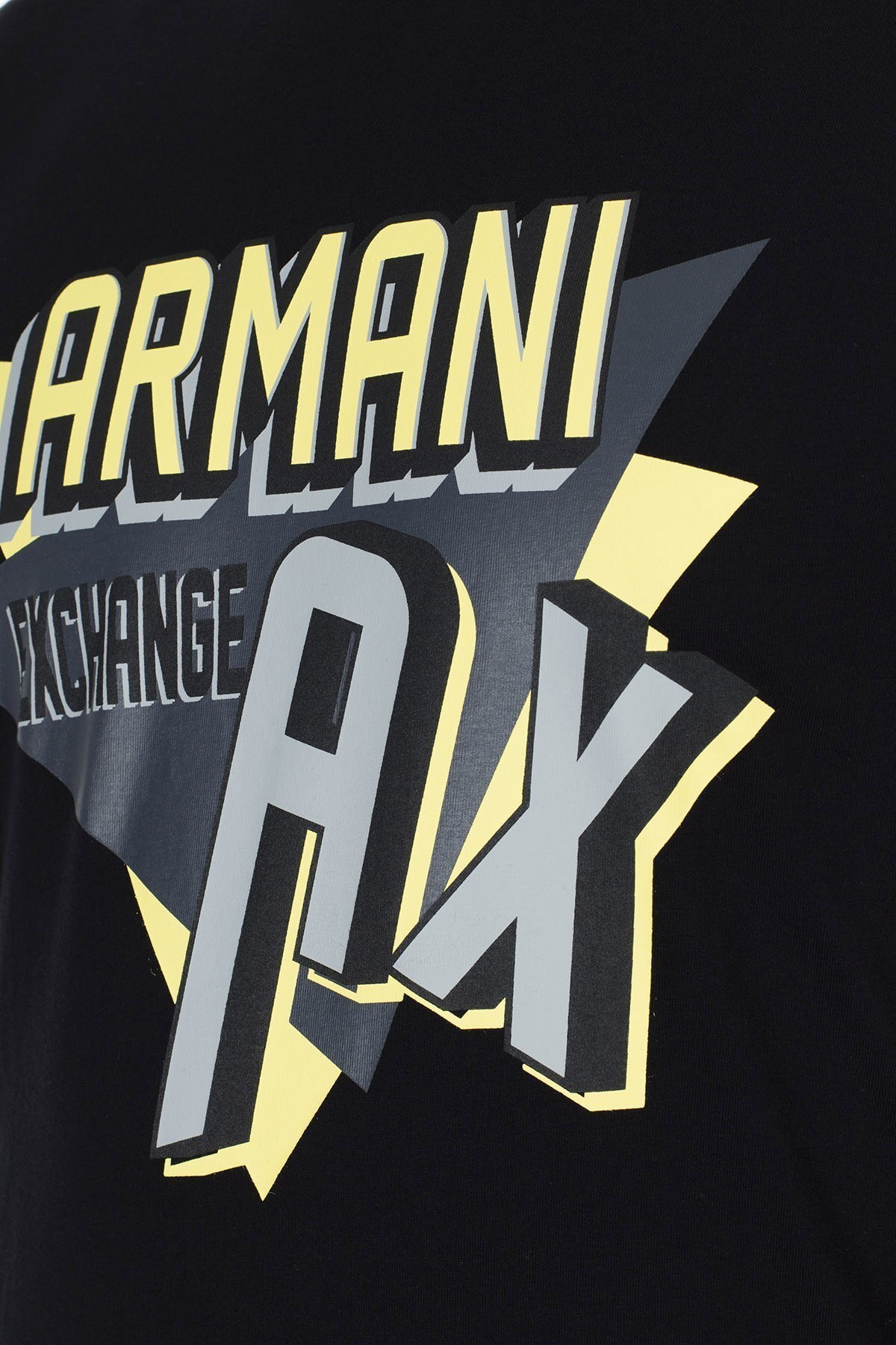 Armani Exchange Erkek T Shirt 3HZTHM ZJ5EZ 1200 SİYAH