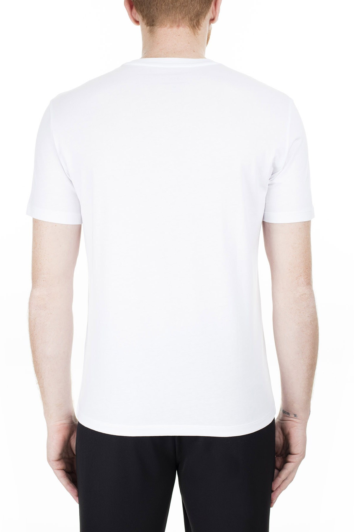Armani Exchange Erkek T Shirt 8NZT88 Z8H4Z 1100 BEYAZ