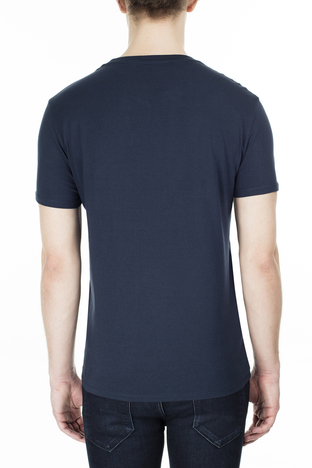 Armani Exchange - Armani Exchange Erkek T Shirt S 6GZTBS ZJV5Z 1510 LACİVERT (1)