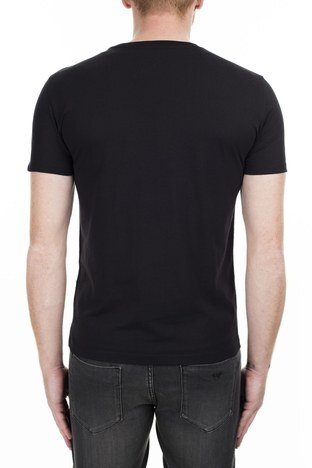 Armani Exchange - Armani Exchange Erkek T Shirt S 6GZTEP ZJBVZ 1200 SİYAH (1)