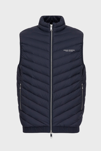 Armani Exchange Ördek Tüyü Dolgulu Regular Fit Erkek Yelek 8NZQ52 ZNW3Z 5578 LACİVERT - 5