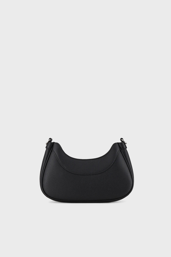Armani Exchange Fermuarlı Çıkarılabilir Omuz Askılı Bayan Çanta 942883 CC783 00020 SİYAH - 4