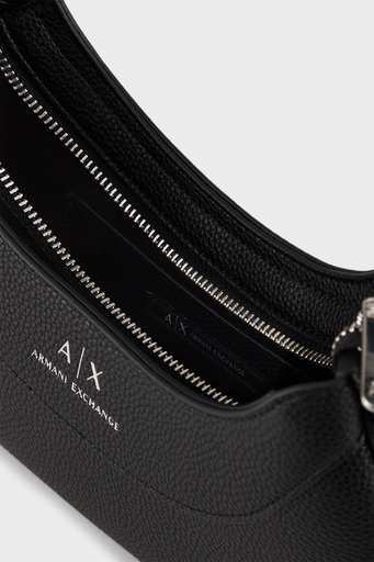 Armani Exchange Fermuarlı Çıkarılabilir Omuz Askılı Bayan Çanta 942883 CC783 00020 SİYAH - 6