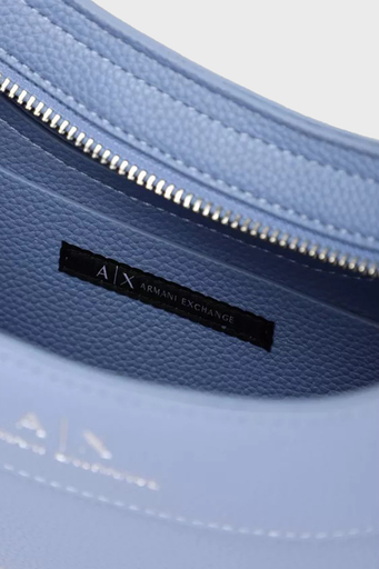 Armani Exchange Fermuarlı Çıkarılabilir Omuz Askılı Bayan Çanta 942883 CC783 21331 LİLA - 3