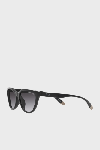 Armani Exchange Güneş Bayan Gözlük 0AX4130SU 81588G 56 Parlak Siyah-Degrade Gri - 4