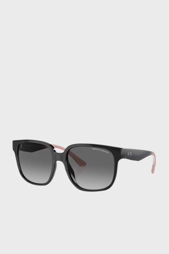 Armani Exchange Güneş Bayan Gözlük 0AX4136SU 821111 56 Parlak Siyah-Degrade Gri - 1