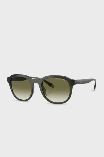 Armani Exchange Güneş Erkek Gözlük 0AX4129SU 83418E 54 Işıltılı Saydam Yeşil-Degrade - 1