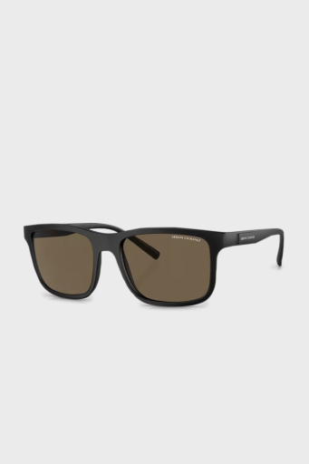 Armani Exchange Güneş Erkek Gözlük 0AX4145S 807873 57 Mat Siyah-Koyu Kahve - 1
