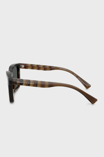 Armani Exchange Güneş Erkek Gözlük 0AX4147S 835773 56 Parlak Şeffaf Yeşil-Duman - 7