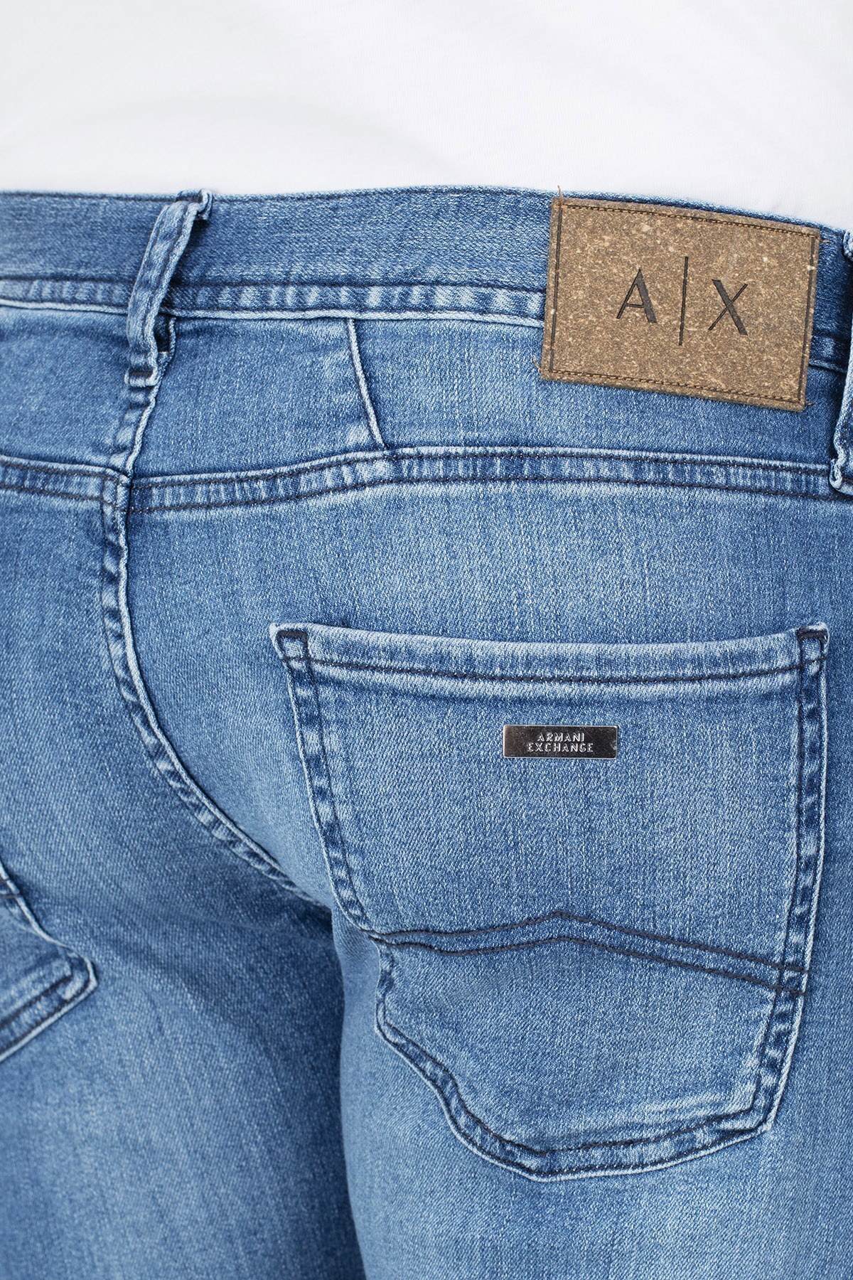 Armani Exchange J13 Jeans Erkek Kot Pantolon 3HZJ13 Z1RXZ 1500 LACİVERT