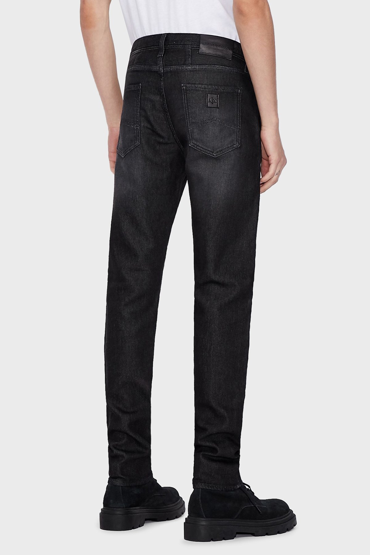 Armani Exchange Pamuklu Slim Fit J13 Jeans Erkek Kot Pantolon 6KZJ13 Z5P6Z 0204 SIYAH