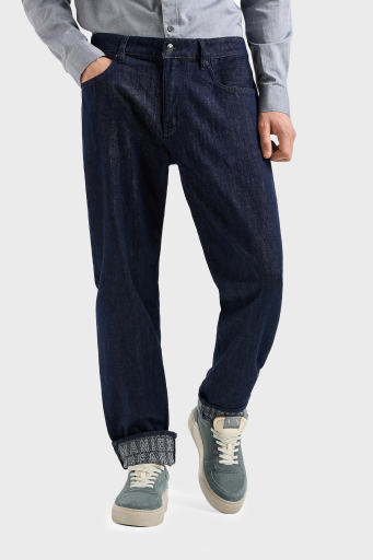 Armani Exchange J13 Normal Bel Regular Fit Jeans Erkek Kot Pantolon 3DZJ13 Z1XKZ 25FR LACİVERT - 1